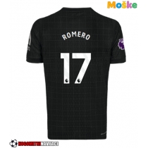 Moške Nogometnih dresov Tottenham Hotspur Cristian Romero #17 Gostujoči 2025-26 Kratki rokavi